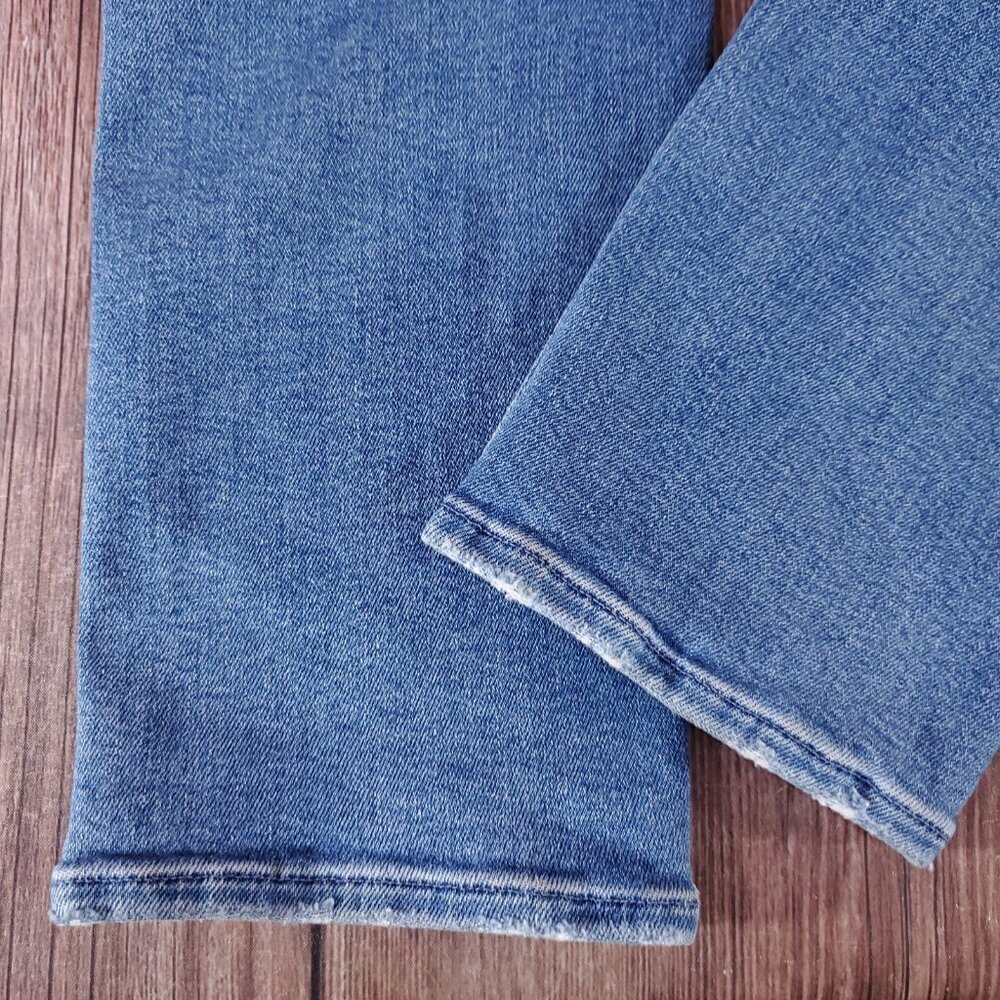 Mother Womens Size 27 The Tomcat Play Like A Pirate Straight Leg Jean Distressed - Picture 11 of 16